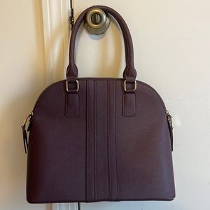 EUC Wine Colored Satchel